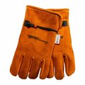 Forney Suede Deerskin Leather Lined Driver Work Gloves Menfts M 53130